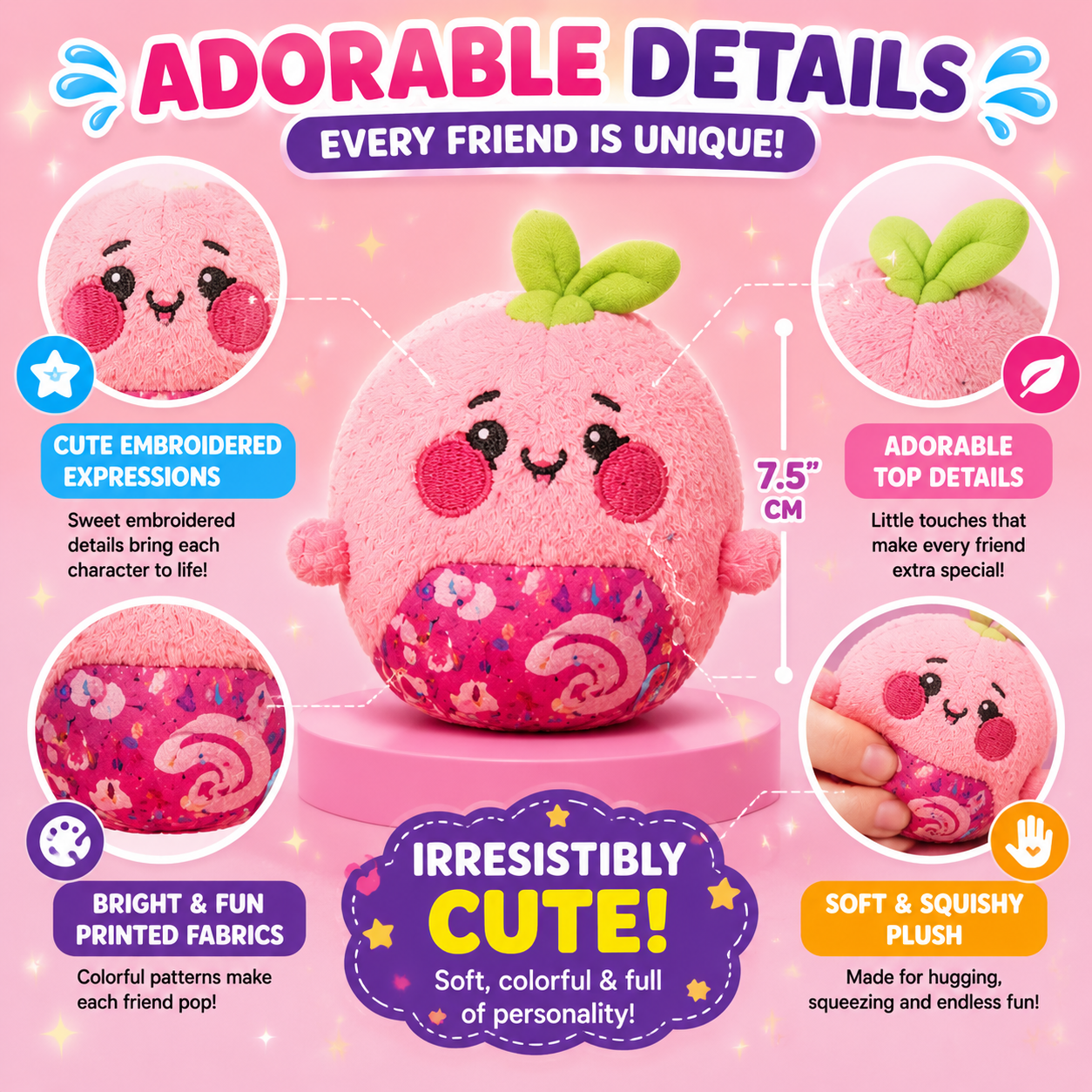 🎁 Magic Surprise Plush Jar 2026 – Cute Hidden Collectible Toy Gift For Kids