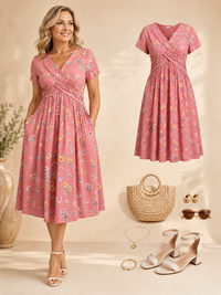 Rose Pink Floral