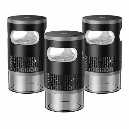 Indoor Insect Trap with Light and Suction Non Zapper Flying Bug Catcher for Mosquitoes Fruit Flies Gnats and Moths