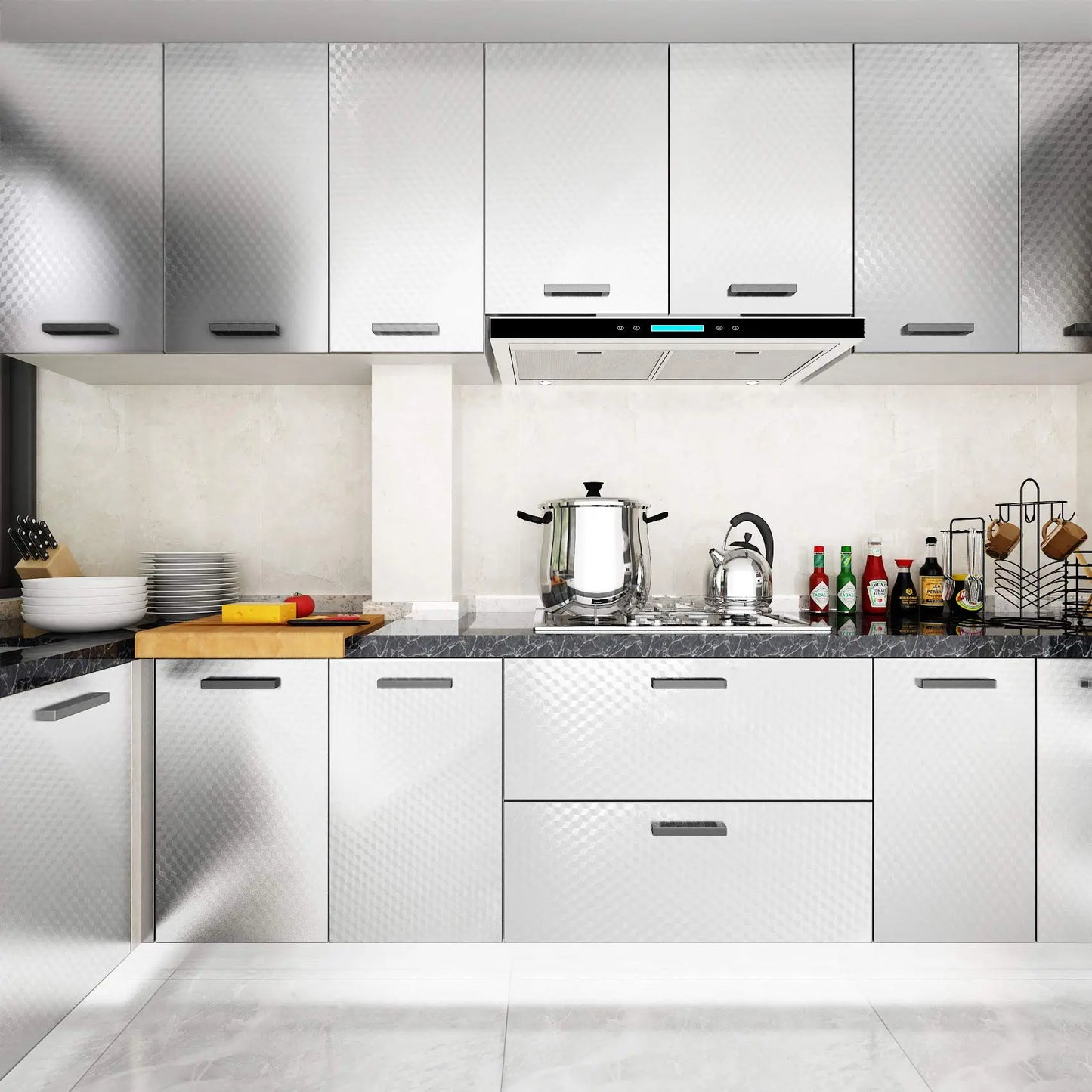 💧Oil-Proof & Waterproof✨ Easy-Clean Kitchen Wallpaper(40 CM*3 M)