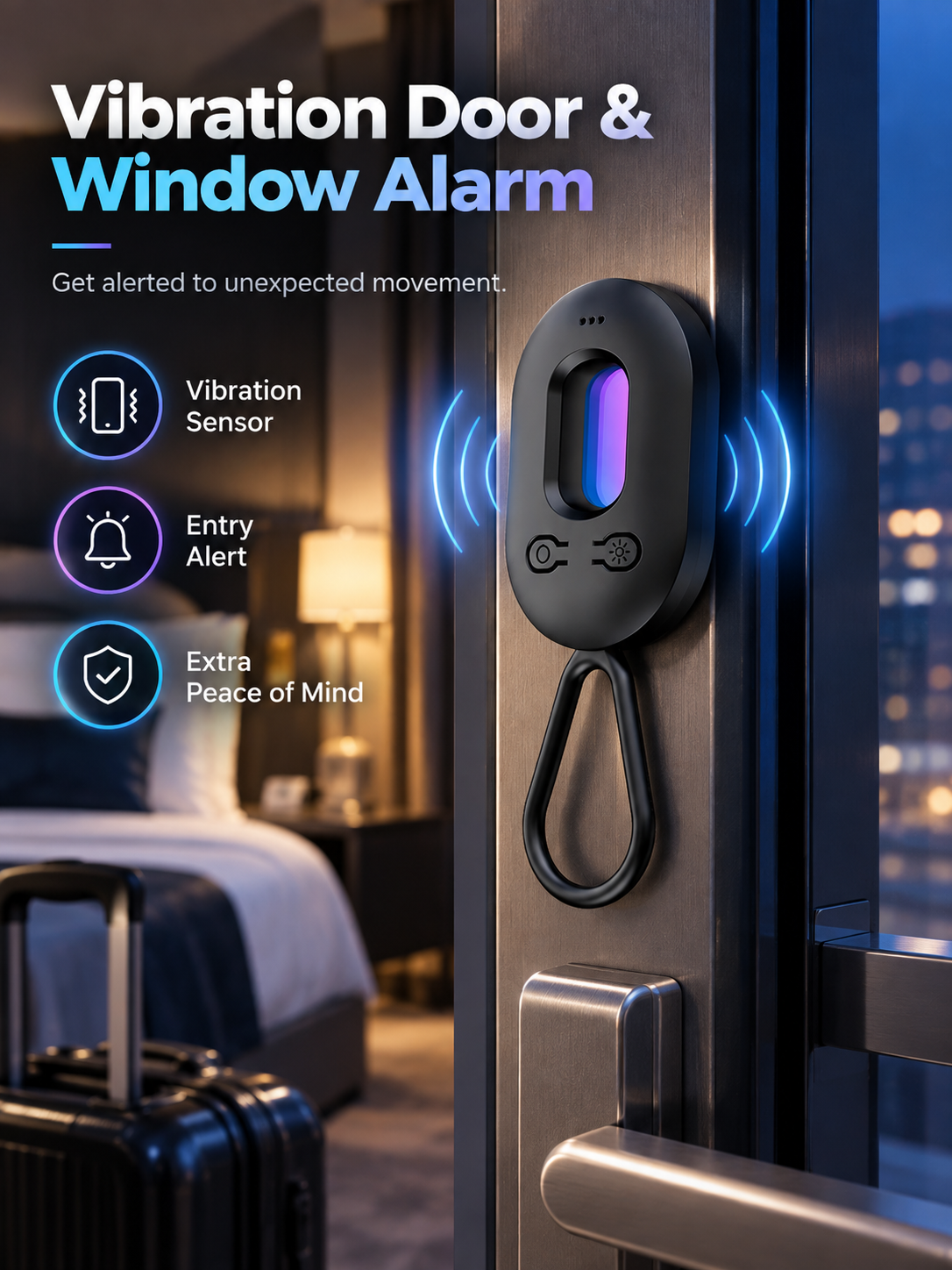 🕵️ Portable Hidden Camera Detector – Infrared Anti-Spy Privacy Scanner