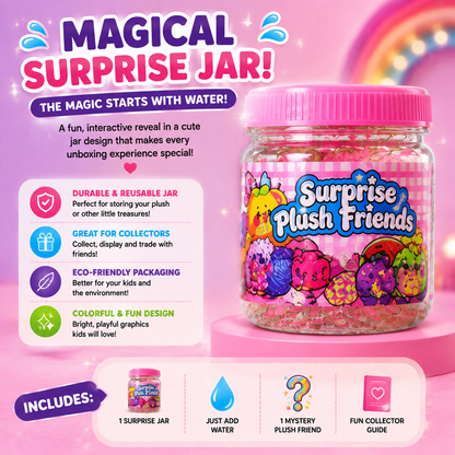 🎁 Magic Surprise Plush Jar 2026 – Cute Hidden Collectible Toy Gift For Kids