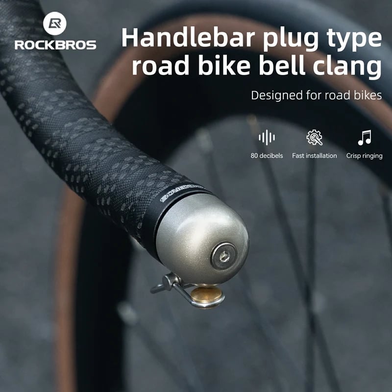 Handlebar Plug-Type Road Bike Bell