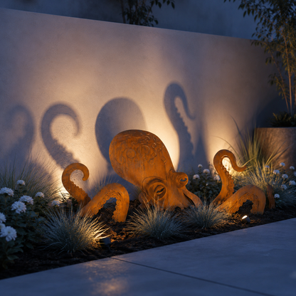 🔥Last Day 49% OFF🔥- 🐙Rust Patina Giant Squid Garden Sculpture