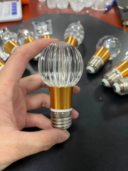 ✨Crystal Ice Pillar Bulb – Decorative Crystal Glow Light for Home Decor