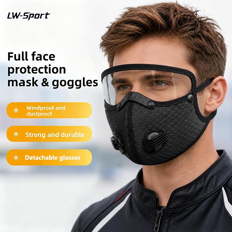 😷🚴‍♂️AirGuard Pro™ Carbon Filter Dust Mask | Breathable • Reusable • Adjustable Protection