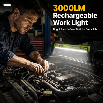 🌟🔦Multifunctional magnetic rechargeable work light💡