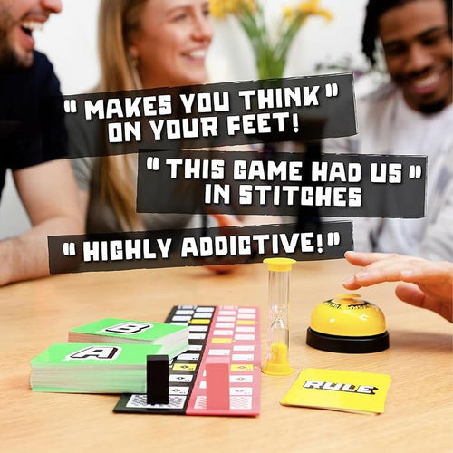 You Can’t Say Umm: A Party Game for Family and Adults, Board Game for Teenagers, Family Word Game