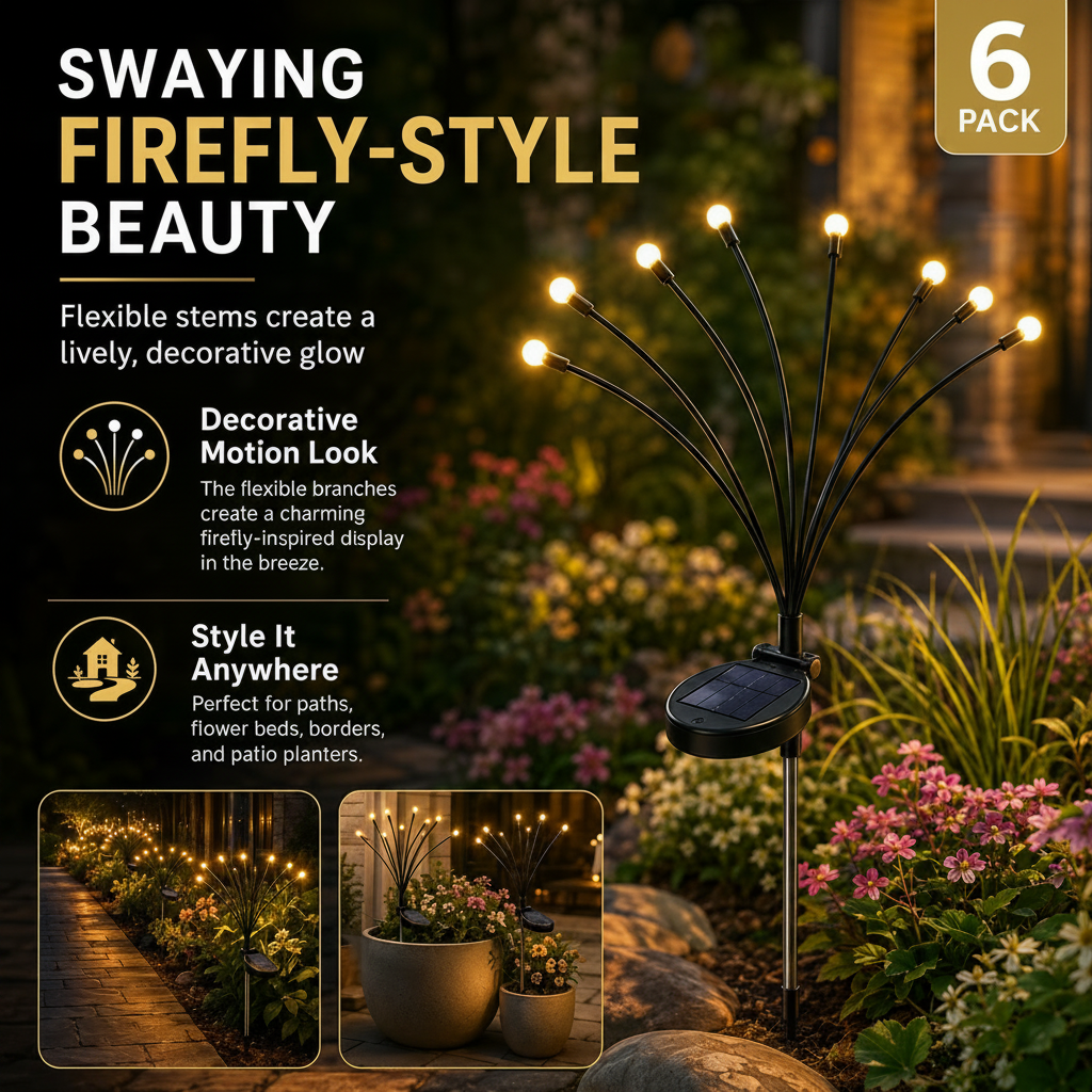 ✨🌙 Daily Hot Picks | Solar Firefly Garden Light 🌿💫