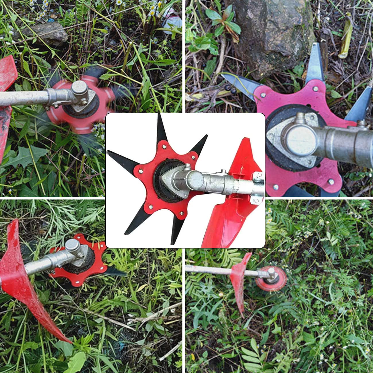[Buy 1 Get 1]Weed Wacker Replacement Heads,Steel Wire Trimmer Head