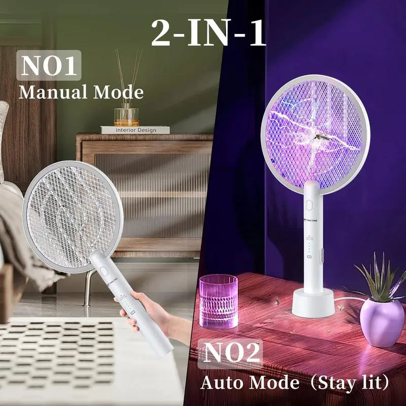 Electric Fly Swatter 4000V Bug Zapper Racket