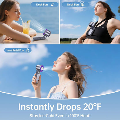⚡Hot Sales 49% OFF🔥Handheld High Speed Fan