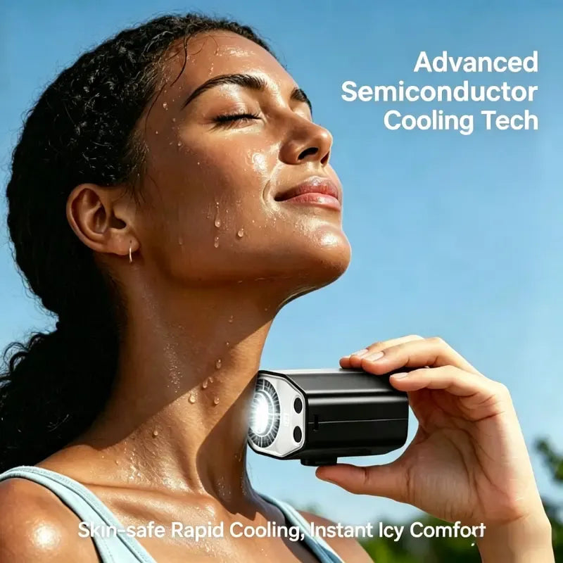 🎁【Father's Day Gift】Semiconductor Cooling Clip-On Fan