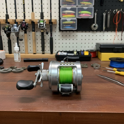 Round casting reel|all-aluminum alloy machined fishing reel