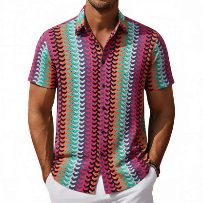 2026 New Summer Men's Knitted Shirt