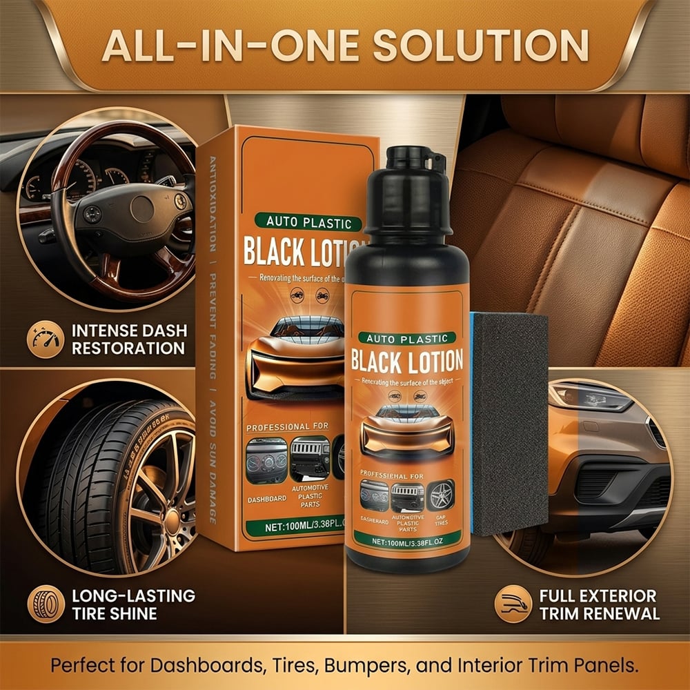 🔥HOT SALE-Automotive Plastic Restorer