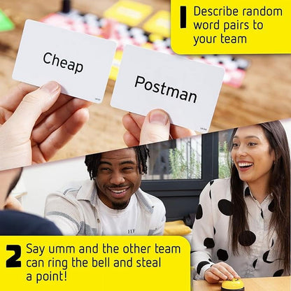 You Can’t Say Umm: A Party Game for Family and Adults, Board Game for Teenagers, Family Word Game