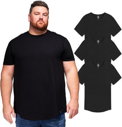 👕 Men’s Premium Crew Neck T-Shirt 4-Pack