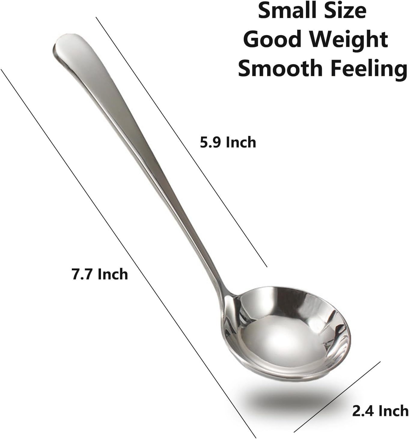 ✨ Scoop with Ease | 2 PCS Stainless Steel Soup Ladles