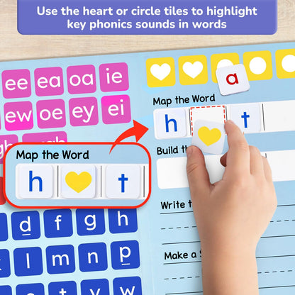 📚 Make Phonics Fun | 265-Piece Magnetic Letter Learning Set