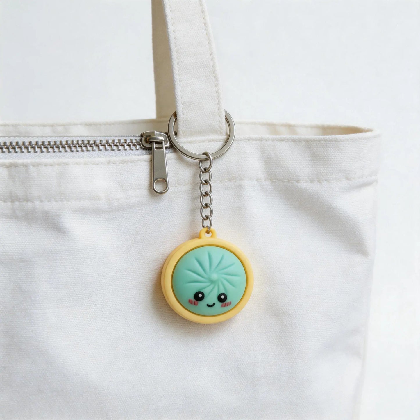 Cute Mini Dumpling Keychain