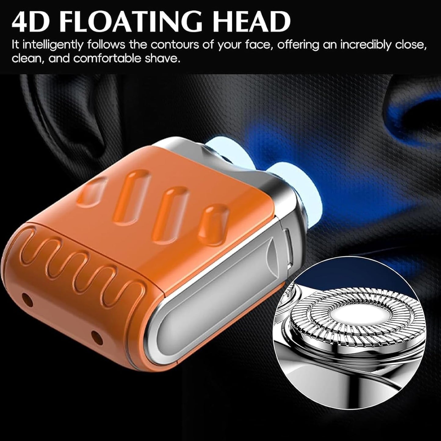 🎁 Father’s Day 💐Portable Rotary Dual Ring Electric Shaver