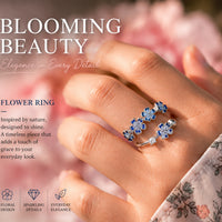 Blue and white diamonds