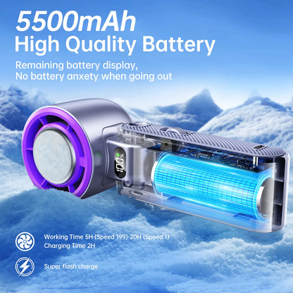 ⚡Hot Sales 49% OFF🔥Handheld High Speed Fan