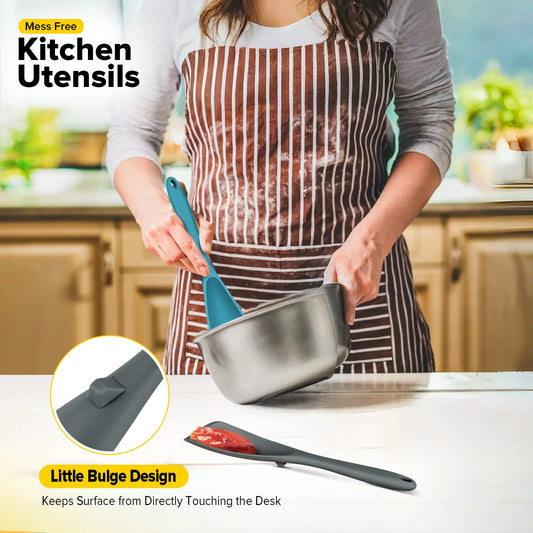 Pack of 2 Cooking Spoons for Non stick Cookware