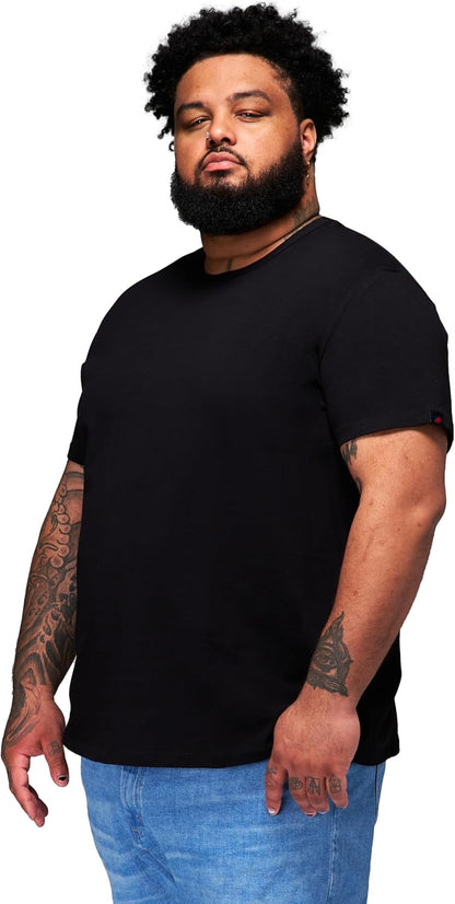👕 Men’s Premium Crew Neck T-Shirt 4-Pack