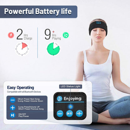 Sleep Headphones Wireless Music Headband