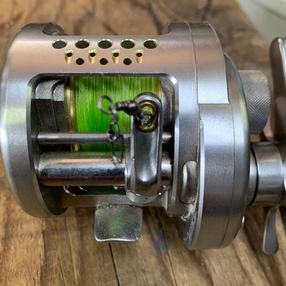 Round casting reel|all-aluminum alloy machined fishing reel