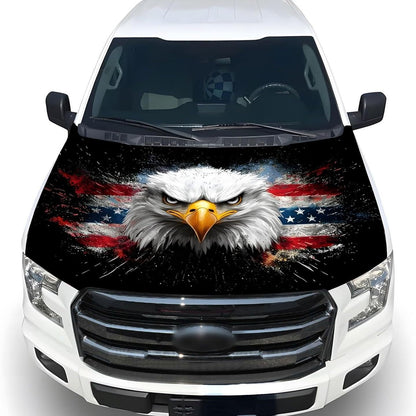 🔥Sale: 49% OFF-American Flag Car Hood Cover Universal Size