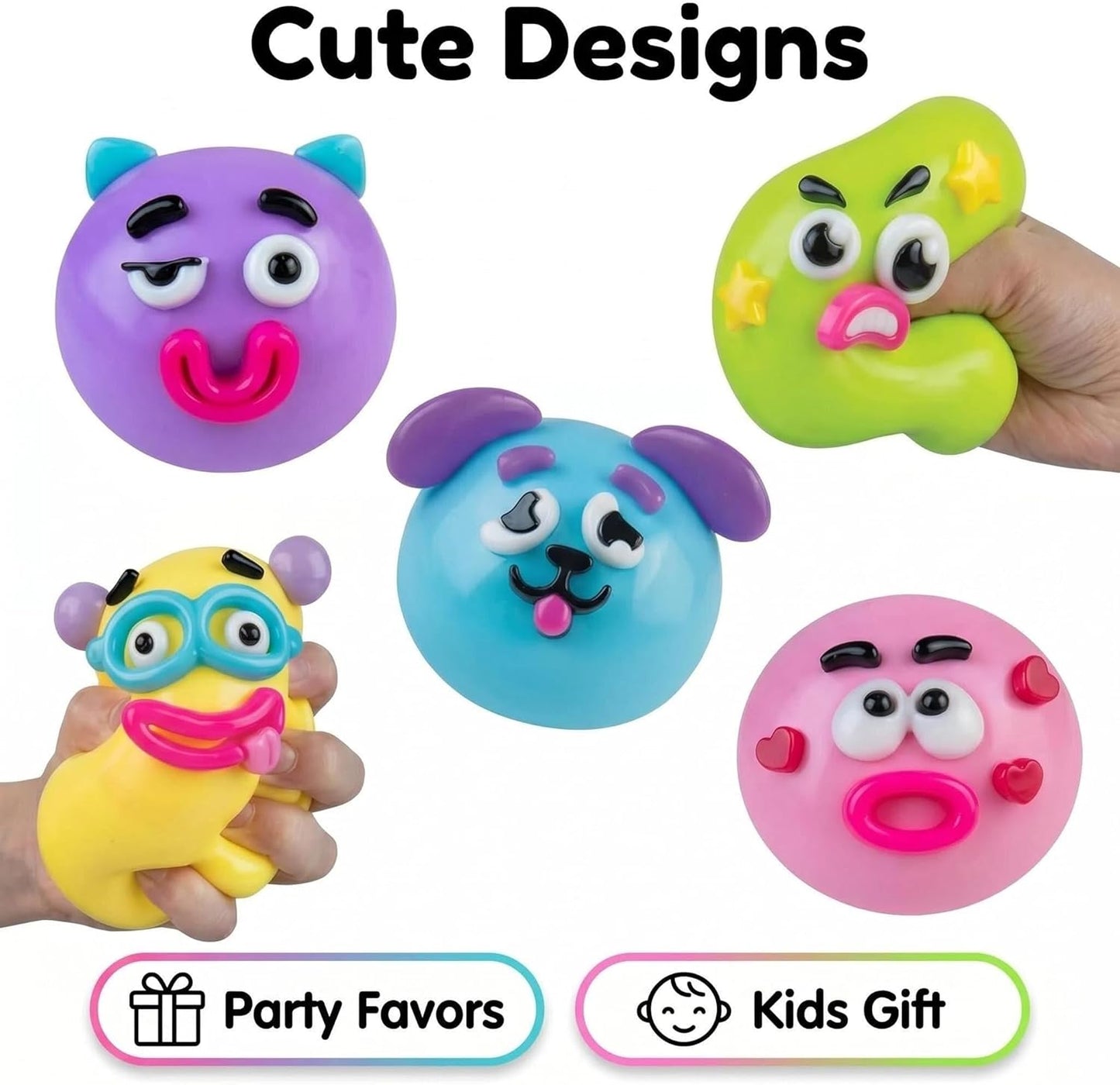 Dog Face Swap Squishy Soft Moldable Multisensory Stress Relief for Anxiety