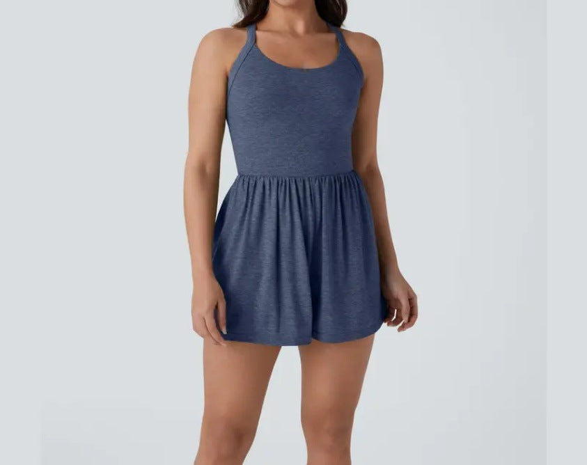 #Swim Week 2-in-1 Romper-Easy Peezy Edition