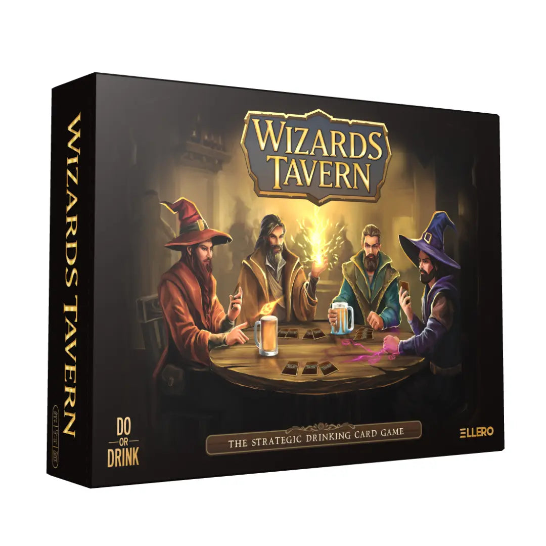 Wizards Tavern Strategy Drinking Card Game for Adults 21+