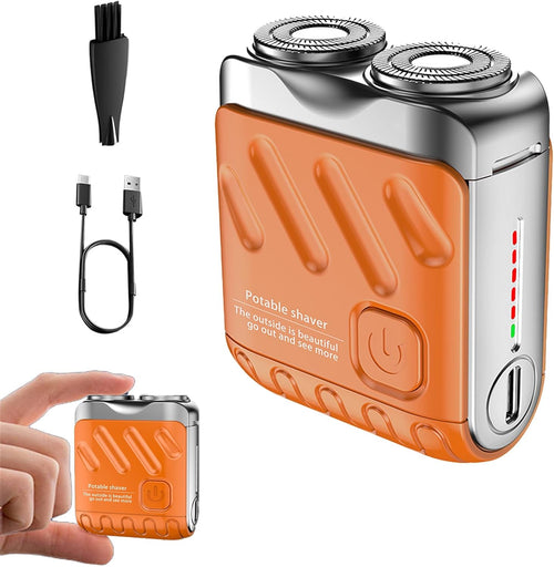 🎁 Father’s Day 💐Portable Rotary Dual Ring Electric Shaver