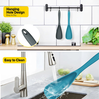 Pack of 2 Cooking Spoons for Non stick Cookware