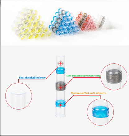 300PCS Haisstronica Solder Seal Wire Connectors