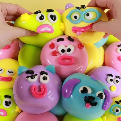 Dog Face Swap Squishy Soft Moldable Multisensory Stress Relief for Anxiety