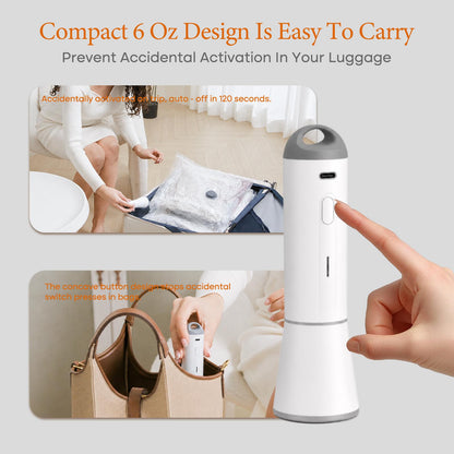 ✈️ Pack More, Travel Smarter | Cordless Vacuum Bag Set