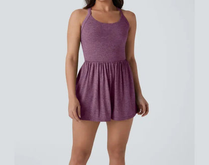 #Swim Week 2-in-1 Romper-Easy Peezy Edition