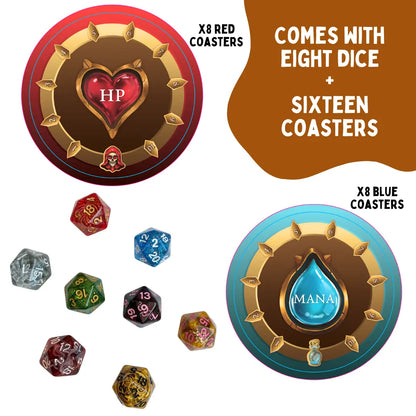 Wizards Tavern Strategy Drinking Card Game for Adults 21+