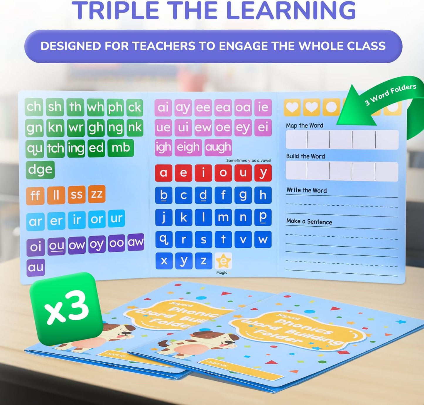 📚 Make Phonics Fun | 265-Piece Magnetic Letter Learning Set
