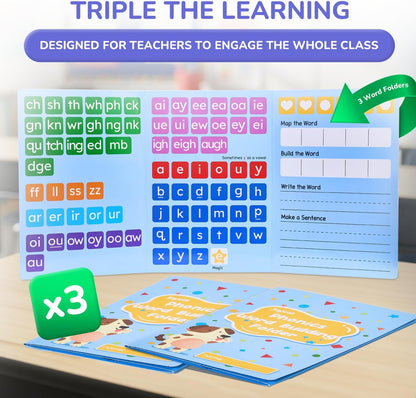 📚 Make Phonics Fun | 265-Piece Magnetic Letter Learning Set