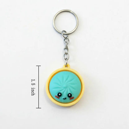 Cute Mini Dumpling Keychain