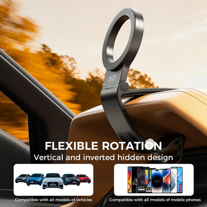 Magnetic Car Phone Mount, Hands Free Cell Phone Holder Clip