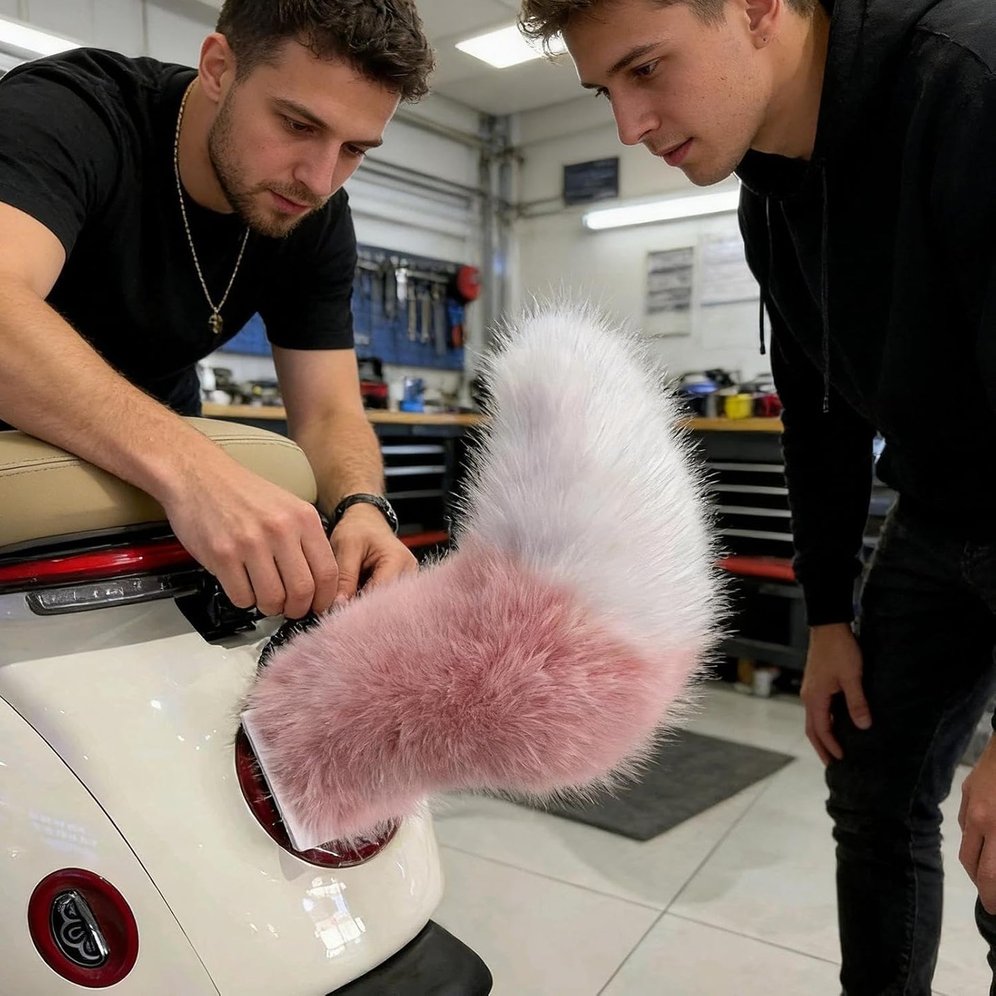 Wigging Tail for Scooter | Remote Control Adjustable Motorbike Prank Gadget