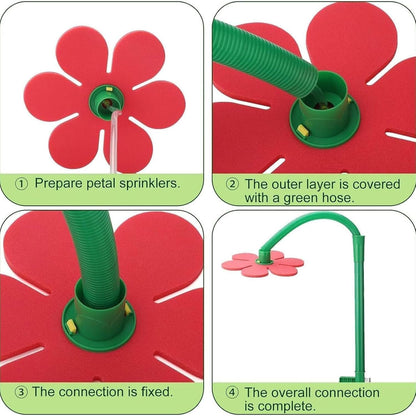 🎉 Must-Have Summer Toy | 360° Dancing Daisy Sprinkler
