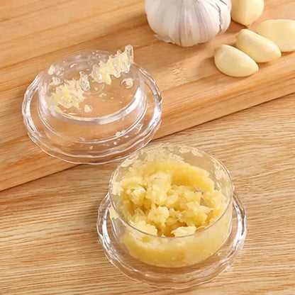 🧄Transparent manual garlic grinder(2PCS)